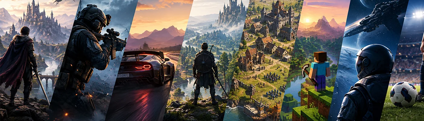 Les différents genres de jeux vidéo
