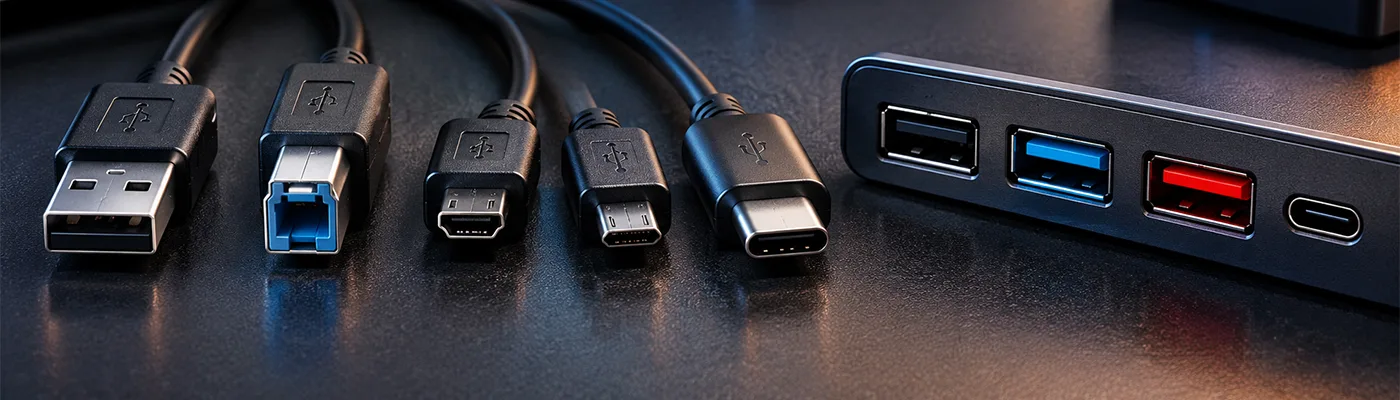 Les différents ports USB : comprendre les normes et leurs différences