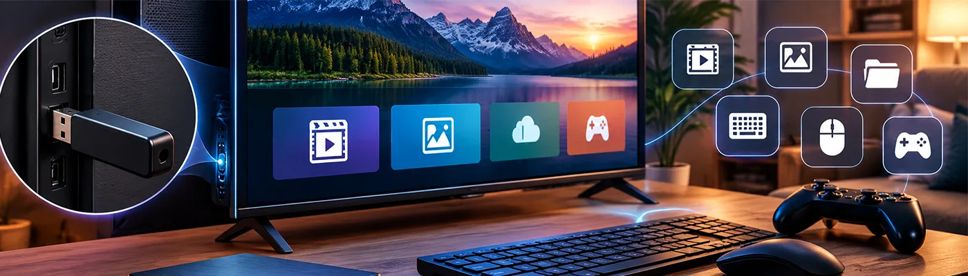 Le port USB de votre TV : quelques utilisations à connaître